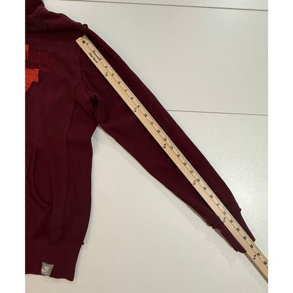 Virginia Tech Hokies Nike Zip Up Hoodie Embroidered Ladies Size Large (125) - Picture 12 of 12